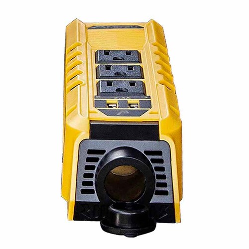 Conector Múltiple Para Auto, Inversor De Voltaje de 150 W, Con Dos Puertos USB Y Tres Contactos Con Terminal A Tierra 09-9160