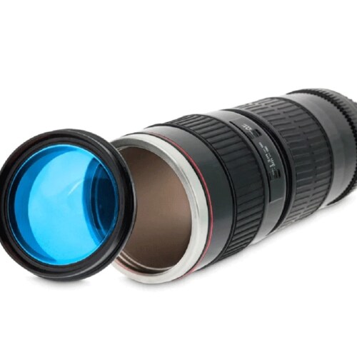 Termo Taza Forma De Lente De Cámara Mod 70-200