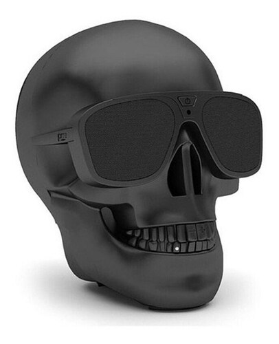Bocina Portátil Misik MS277 Bluetooth Calavera-Negro