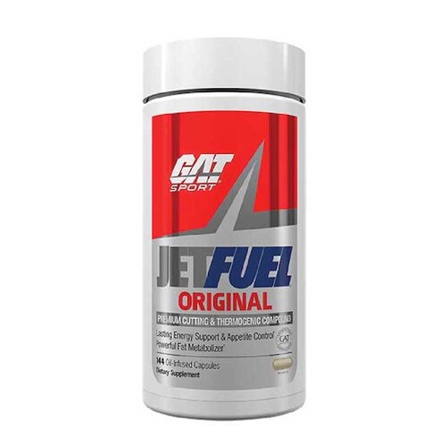 Termogenico Quemador Gat JetFuel Original 144 Caps. 48 Serv.