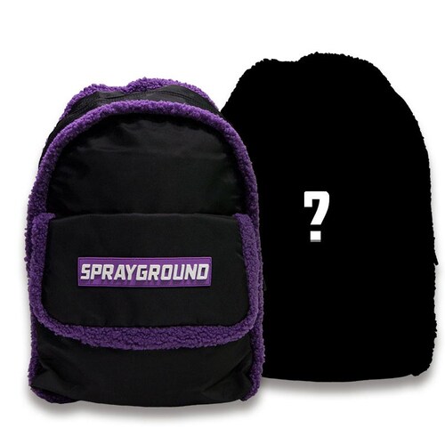 Mochila Sprayground Purple Plush + Mochila Sprayground Sorpresa