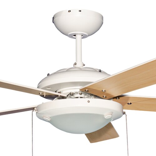 Masterfan Esparta Blanco 52" Ventilador de Techo con Luz