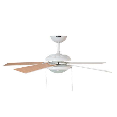 Masterfan Esparta Blanco 52" Ventilador de Techo con Luz