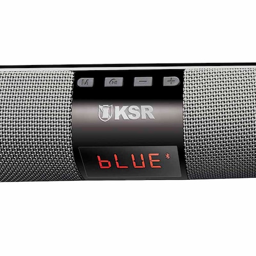 Bocina KSR-LINK Recargable con Bluetooth Color Gris - Kaiser
