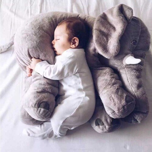 ALMOHADA DE ELEFANTE PARA BEBE