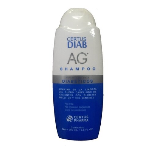 CERTUS DIAB Shampoo humectante para diabéticos.