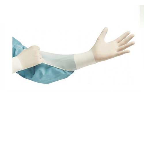100 pcs guantes latex + Cubrebocas 100 piezas doble capa