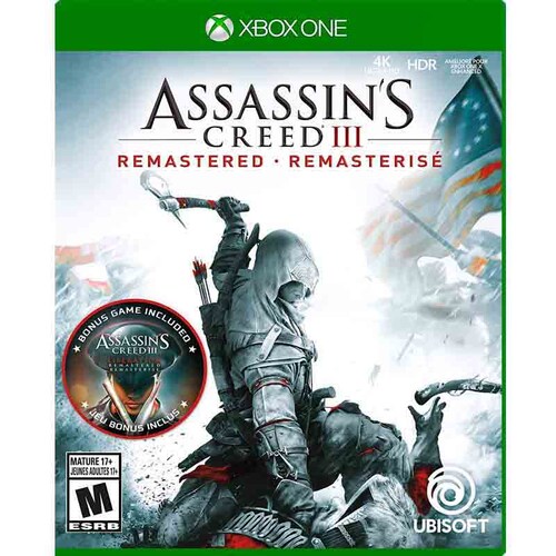 Xbox One Juego Assassins Creed 3 Remastered