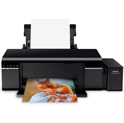 Impresora fotográfica inalámbrica Epson L805 EcoTank , Color, Inyección, Tanque de Tinta, C11CE86301