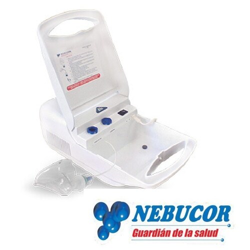 Nebulizador- compresor porattil  Nebucor P-100 adulto-niño