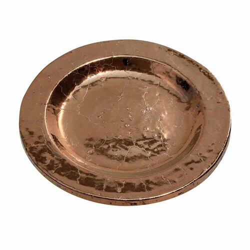 PlatÃ³n Decorativo Para Centro De Mesa Chico En Color Cobre GA945973