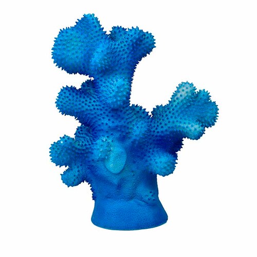 Figura Decorativa En Forma De Coral Grueso Color Azul L021705