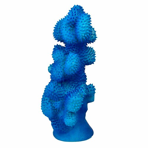 Figura Decorativa En Forma De Coral Grueso Color Azul L021705