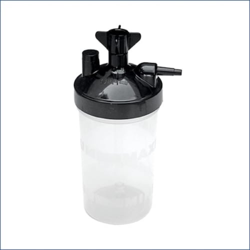 VASO HUMIDIFICADOR SALTER LABS PARA CONCENTRADOR O TANQUE DE OXÍGENO 3 pzs.