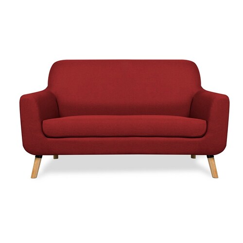 Sofa de 2 plazas Arizona Rojo - Kessa