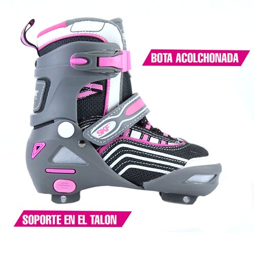 PATINES PARA NIÑOS AJUSTABLES + CASCO Y PROTECCIONES DE REGALO – Skate  Factory