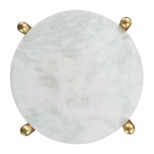 Mesa Lateral Mina Oro/Blanco - Kessa