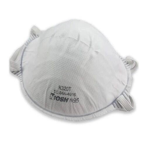 Mascarilla- Respirador- Cubrebocas N95 Niosh 5 Pcs