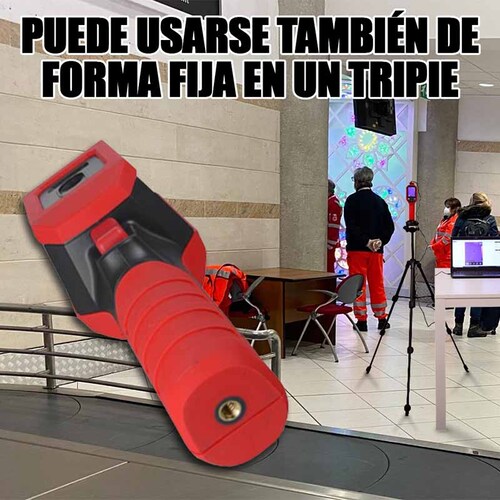 Cámara Video Térmica Portátil Detección Temperatura Fiebre
