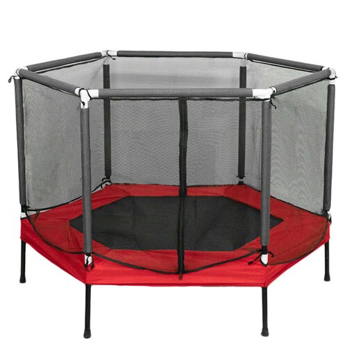 Trampolin Infantil Brincolin Bebe Hexagonal Red de Seguridad
