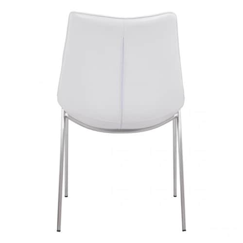 Silla de Comedor Magnus Blanco/Acero - Kessa.