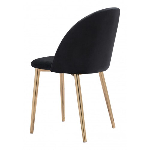 Silla de Comedor Cozy Negro - Kessa.