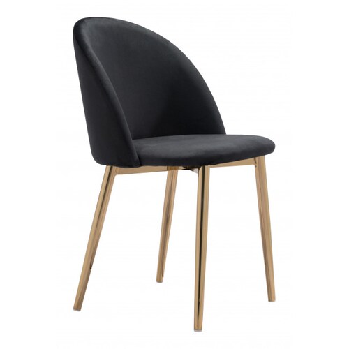 Silla de Comedor Cozy Negro - Kessa.