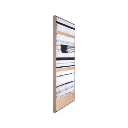 Cuadro Vertical Negro/Oro - Kessa