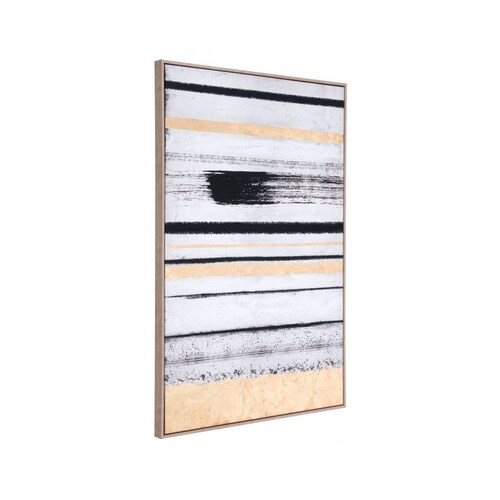 Cuadro Vertical Negro/Oro - Kessa
