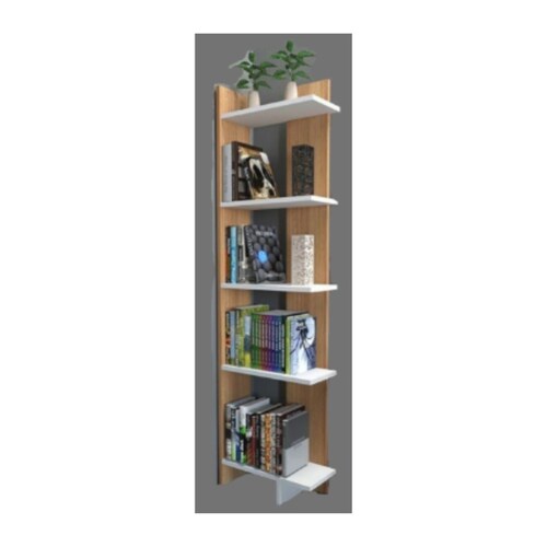 Repisa Flotante de 5 Niveles de MDF Resistente 