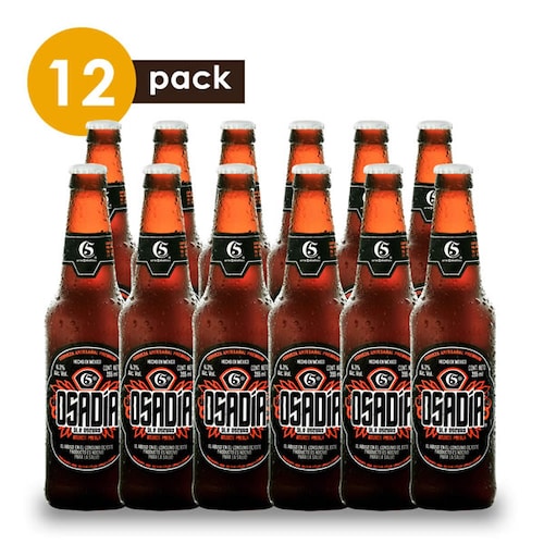 Cerveza Artesanal 5 de Mayo Osadí­a Cervexxa Beerpack 12