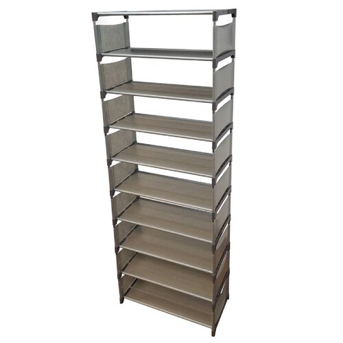 Rack Zapatera Zapatero Librero Moderna Organizador Zapatos GRIS