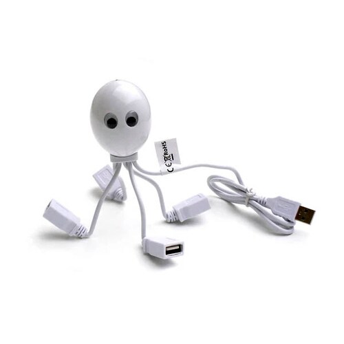 Multipuerto USB en forma de Calamar