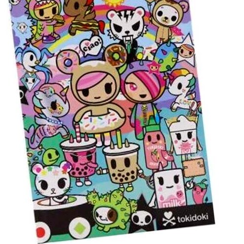 Libreta de Tokidoki Amigos Arcoíris