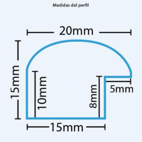 Cuadro para diploma tamaño carta con cristal y respaldo