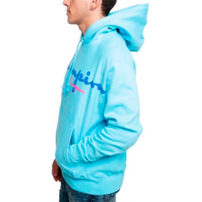 Sudadera champion orders azul hombre