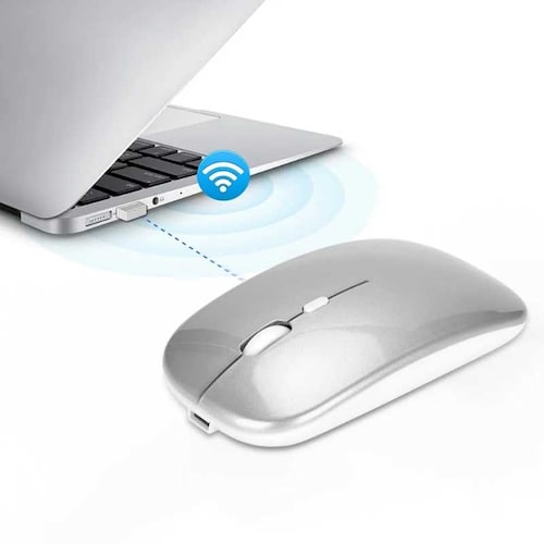 Mouse inalambrico ergonomico Gadgets & fun  con bateria de litio recargable silencioso 