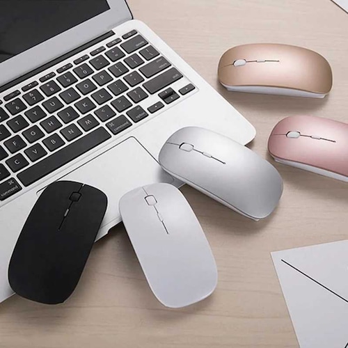 Mouse inalambrico ergonomico Gadgets & fun  con bateria de litio recargable silencioso 