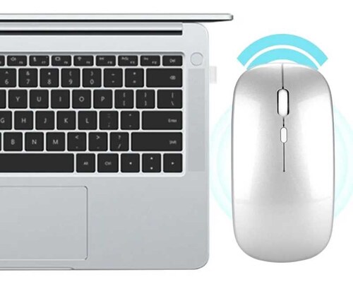 Mouse inalambrico ergonomico Gadgets & fun  con bateria de litio recargable silencioso 