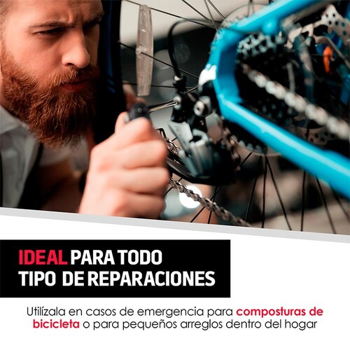 Herramienta de Bolsillo 15 En 1 Reparación Bicicleta Redlemon