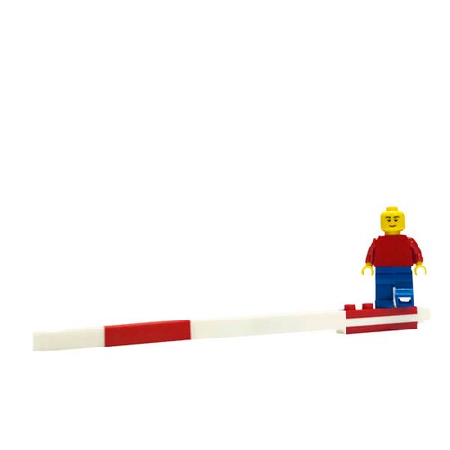 Pluma de Gel con Mini Figura LEGO (Roja)