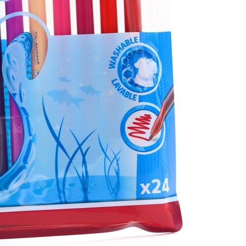 Plumones Lavables Maped Colorpeps 24 Pzas