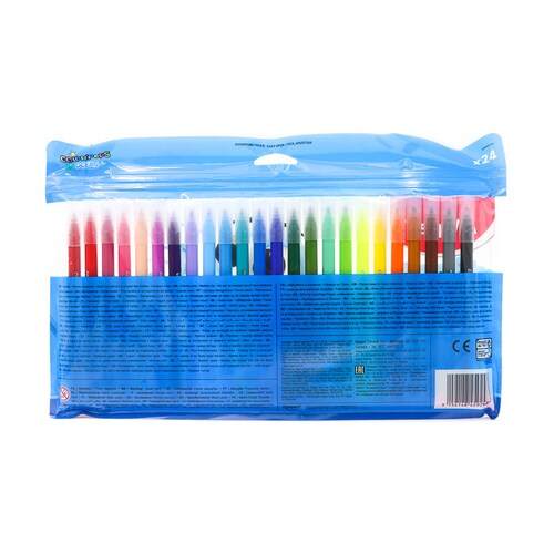 Plumones Lavables Maped Colorpeps 24 Pzas