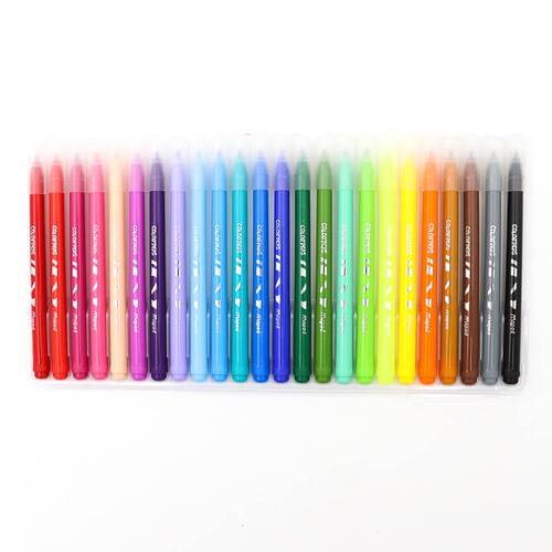 Plumones Lavables Maped Colorpeps 24 Pzas