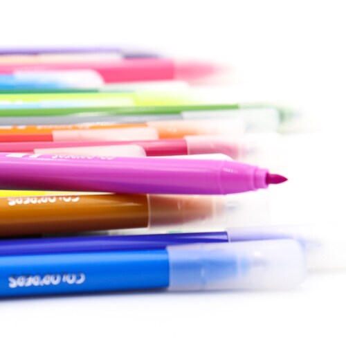 Plumones Lavables Maped Colorpeps 24 Pzas