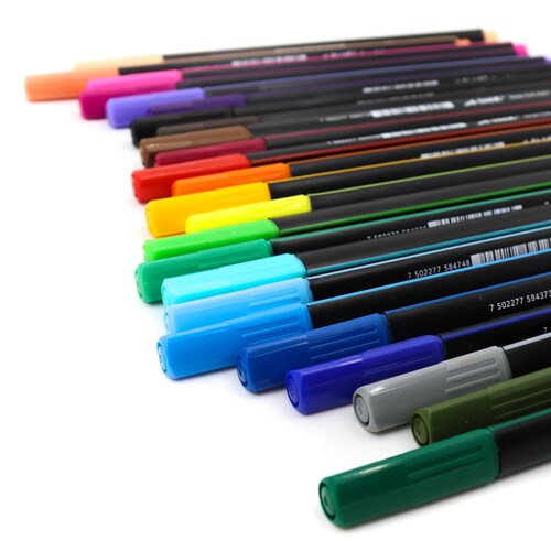 Set 24 Rotuladores Finos 0.4mm Colores Aink