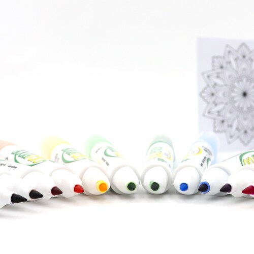 Marcadores Agua Azor Aquarelo Junior Doble Punta 12 Colores
