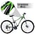 Bicicleta Aluminio R29 Montaña 21 Velocidades Verde Shimano Amortiguador Profesional