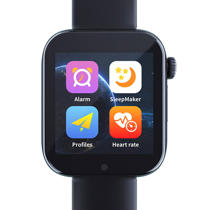 Fralugio Smartwatch Reloj Inteligente Z6 con Camara y Slot para