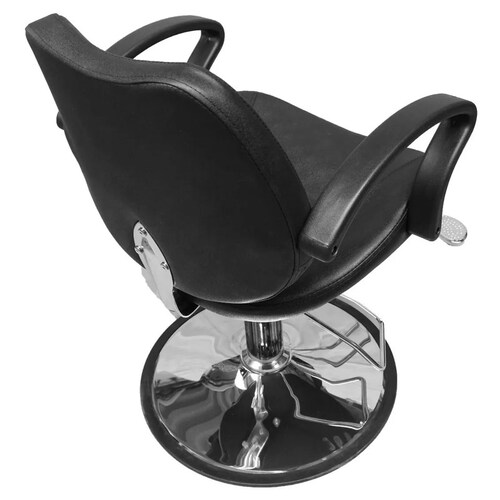 Silla Estetica Reclinable Sillon Barberia Giratorio Negro